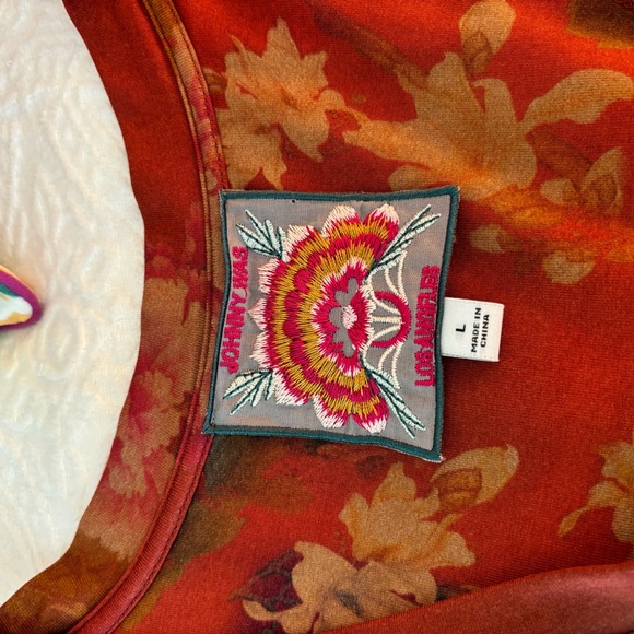 Johnny Was gorgeous fall top! Feel the weight and the quality! - Picture 4 of 5